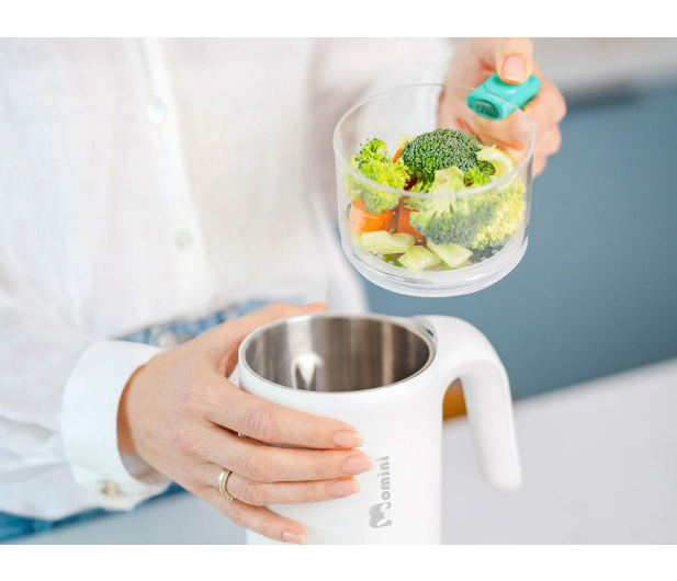 MOMINI Multiblender parowy TinyCook 6w1 ze szklaną misą - 1588375 - zdjęcie 6